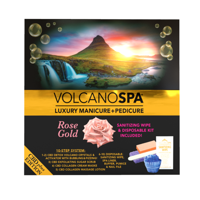 Volcano Spa - Pedi Box CBD - Rose Gold - 1 ct