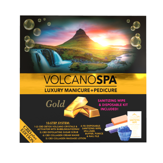 Volcano Spa - Pedi Box CBD - Gold - 1 ct