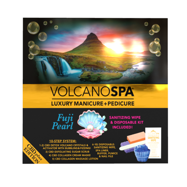LA PALM Volcano Spa - Pedi Box CBD - Fuji Pearl 1 ct