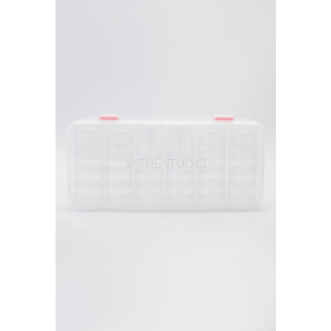 FantaSea - Rhinestone/ Charm Jar Holder Container- Large - 28 piece