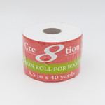 Cre8tion Cre8tion - Muslin Roll for Waxing - 3.5" x 40 yards  ORANGE LABEL