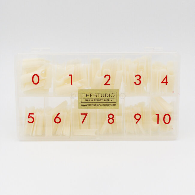 The Studio The Studio - Nail Tip Box - C Curve Natural - XL