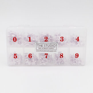 The Studio The Studio - Nail Tip Box - French Tip White