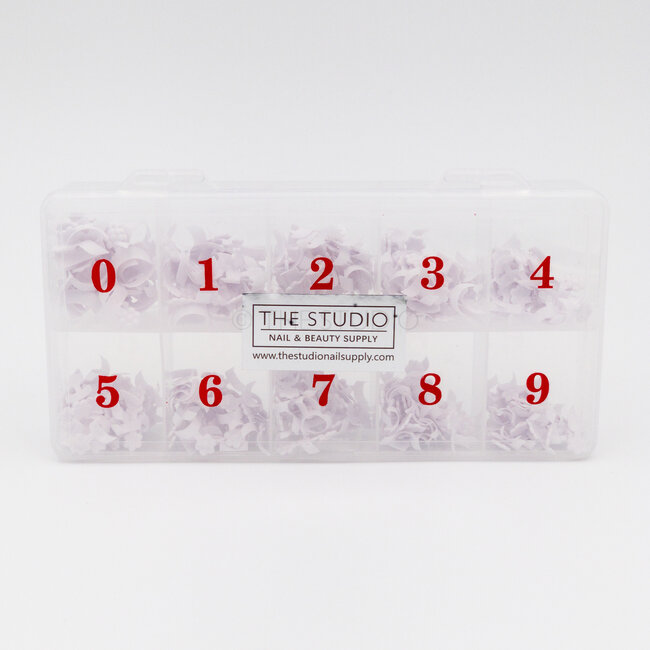 The Studio - Nail Tip Box - French Tip White