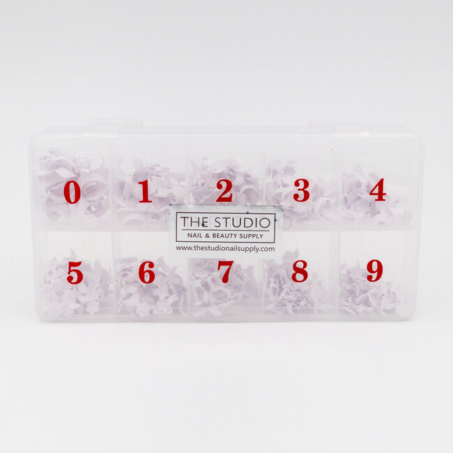 The Studio - Nail Tip Box - French Tip White
