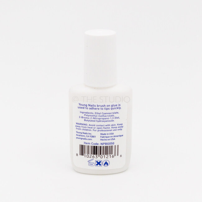 Young Nails - Brush on Glue - 0.5 oz