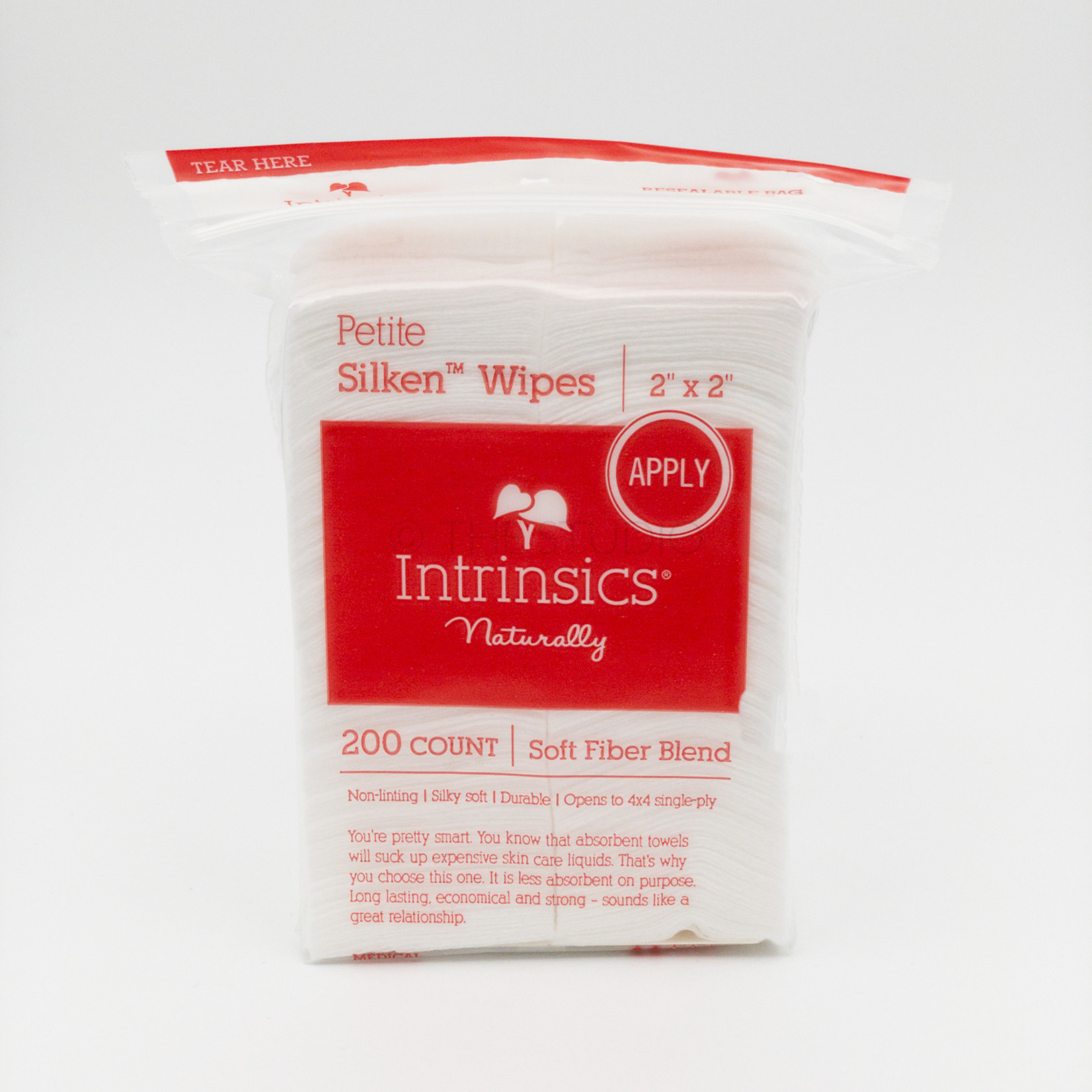 Intrinsics Intrinsics - 2"x2" Petite Silken Wipes - 200 Count - 407300