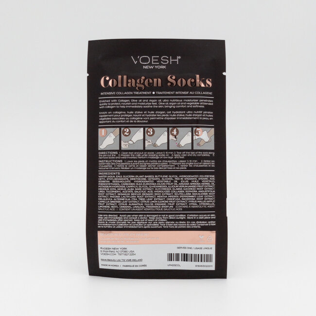 Voesh - Collagen Socks - Argan Oil - 1 ct