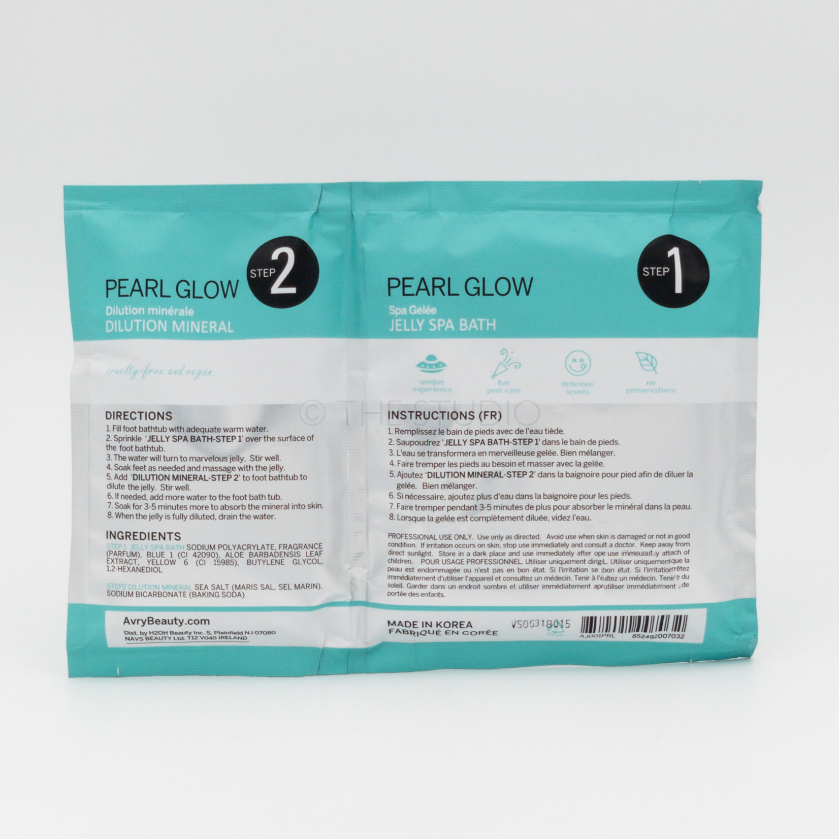 Gel-Ohh! - Jelly Spa Bath - Pearl Glow - 1 ct