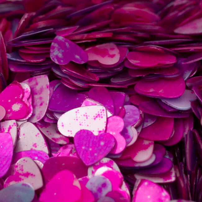 The Studio - Art Pack #218 - Assorted Heart Confetti - 12 pcs - 018