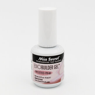 Mia Secret Mia Secret - Bio Builder Gel Bottle - Frosted Pink - 0.5 oz