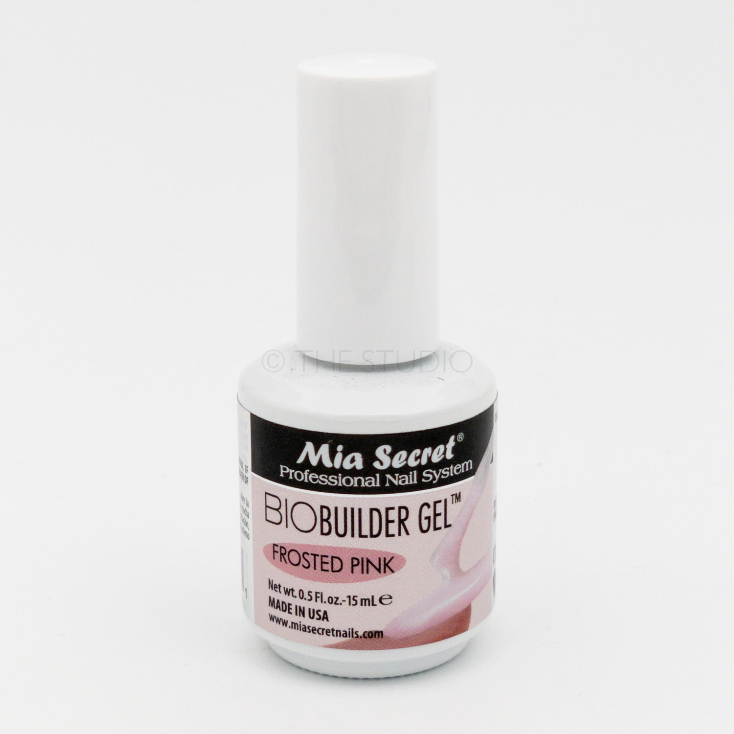 Mia Secret Rubber Top Gel 0.5 oz Pink Amaryllis