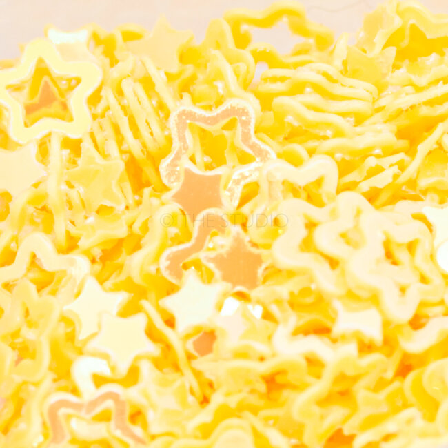 The Studio - Art Pack #220 - Assorted Yellow Confetti - 12 pcs - 004