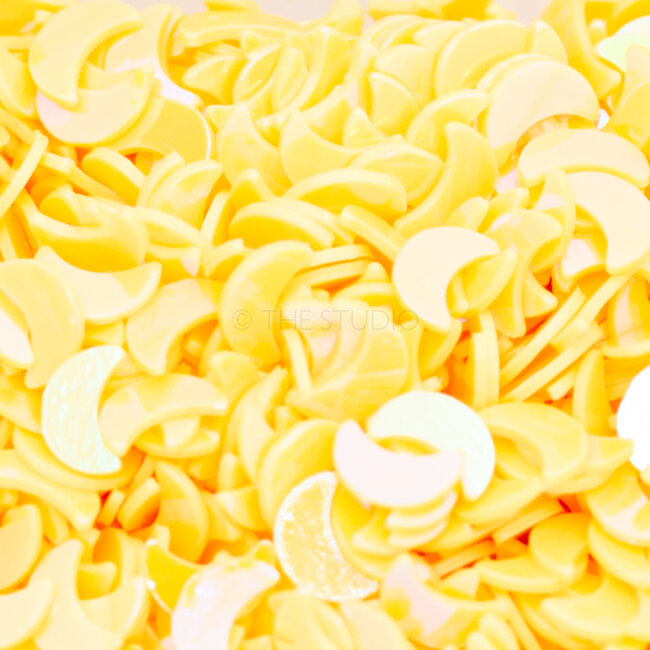 The Studio - Art Pack #220 - Assorted Yellow Confetti - 12 pcs - 004