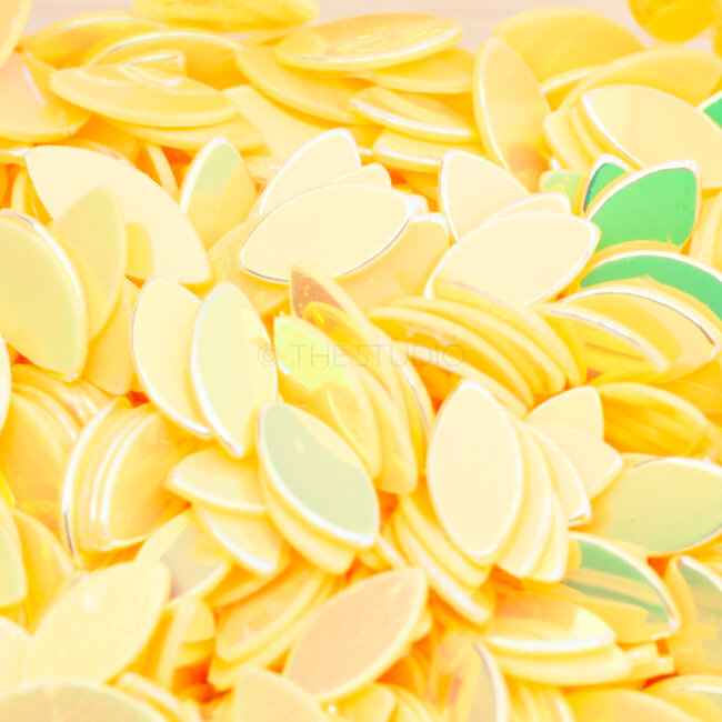 The Studio - Art Pack #220 - Assorted Yellow Confetti - 12 pcs - 004