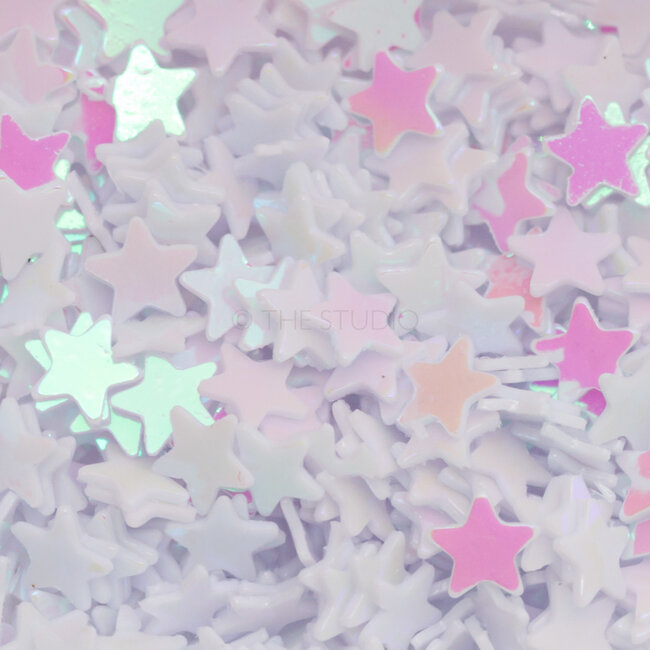 The Studio - Art Pack #224 - Assorted Pink & Iridescent Confetti - 12 pcs - 029