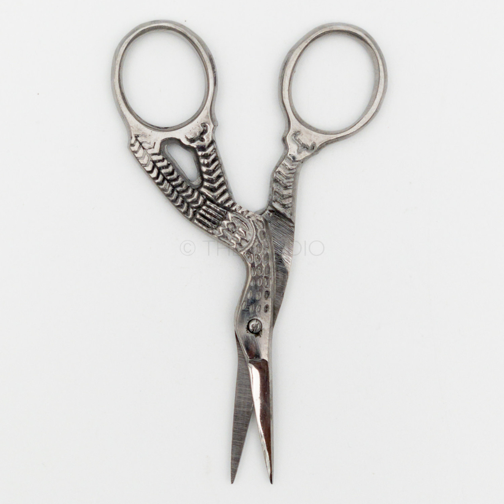Satin Edge - Stork Scissors (SE-2011) - Silver