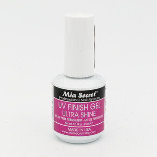 Mia Secret Mia Secret - Gel - UV Finish Gel - Ultra Shine Top Coat (No Wipe) - 0.5 oz