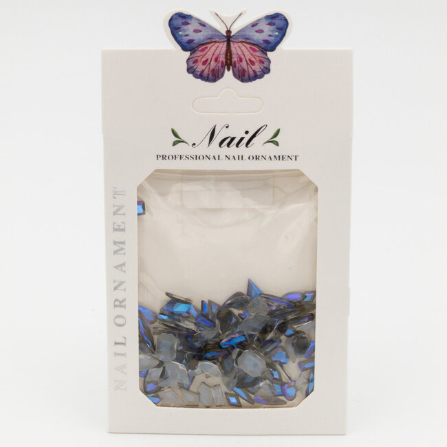 The Studio - Art Pack #282 - Assorted Large Blue Rhinestones