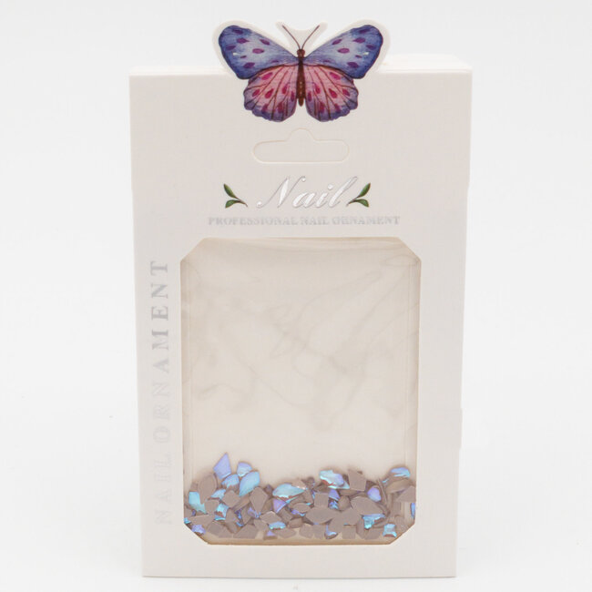 The Studio The Studio - Art Pack #286 - Assorted Small Blue Iridescent Rhinestones