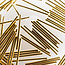 The Studio - Art Pack #100 - Gold Charms - 6 pcs