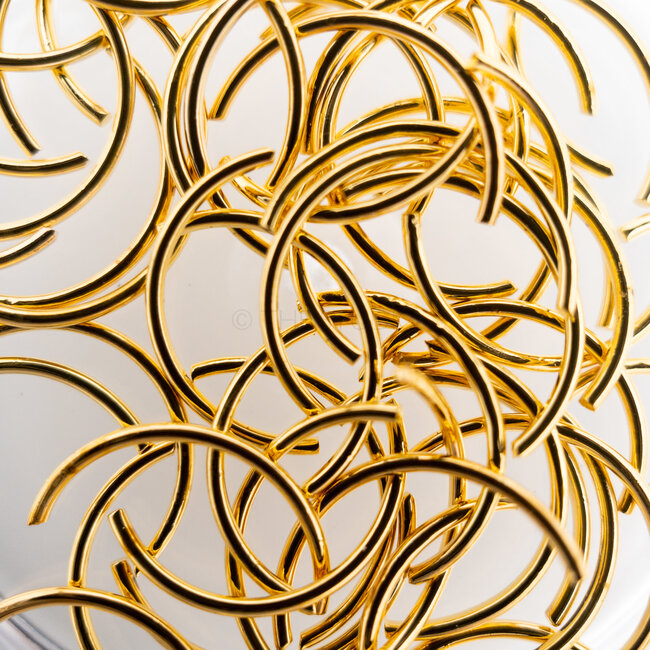 The Studio - Art Pack #100 - Gold Charms - 6 pcs