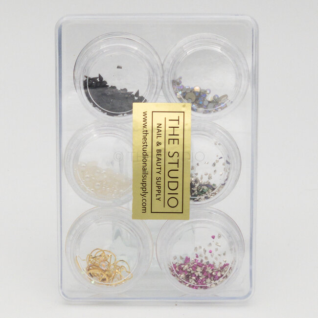 The Studio - Art Pack #231_115 - Assorted Nail Art - 6 pcs