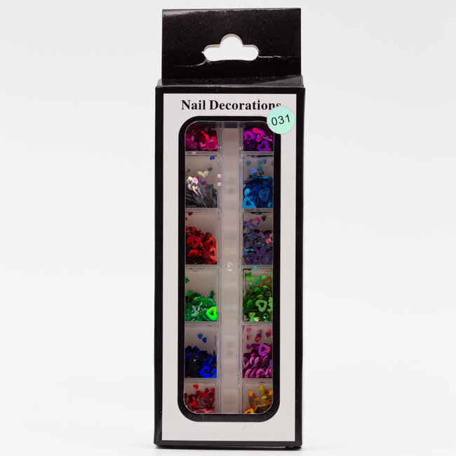 The Studio - Art Pack #118 - Assorted Nail Art - 12 pcs - 031