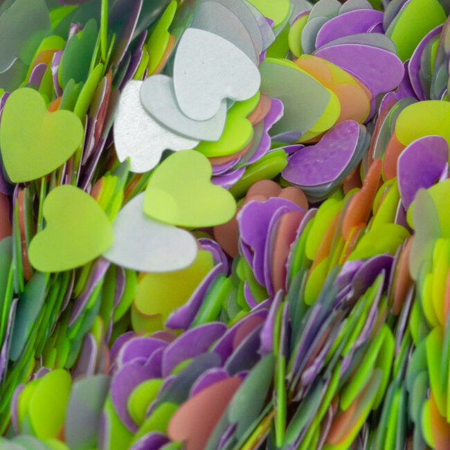 The Studio - Art Pack #225 - Assorted Heart Confetti - 12 pcs - 032