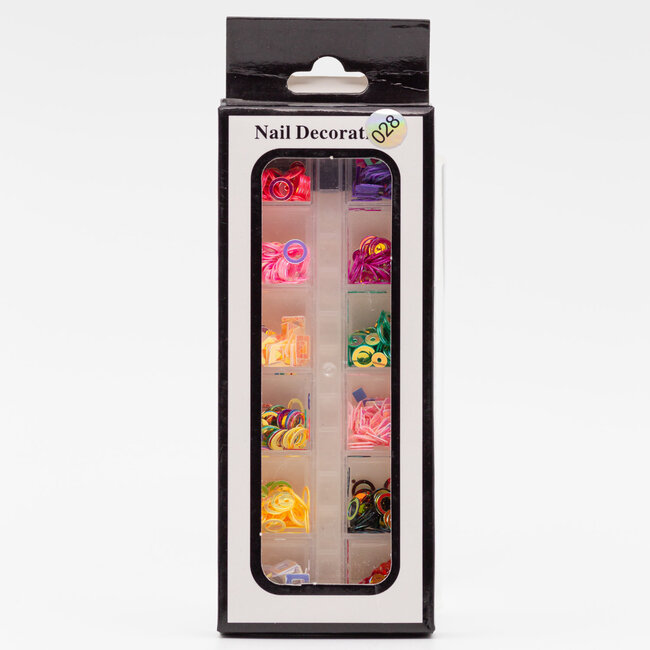 The Studio - Art Pack #222 - Assorted Nail Art - 12 pcs - 028