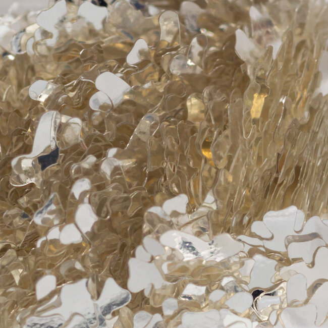 The Studio - Art Pack #091 - Assorted Silver Confetti - 024 - 12 pcs