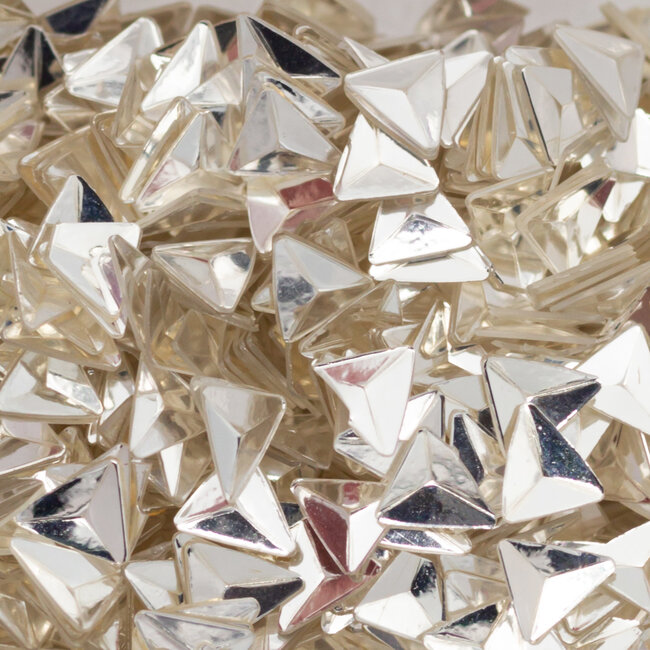 The Studio - Art Pack #091 - Assorted Silver Confetti - 024 - 12 pcs