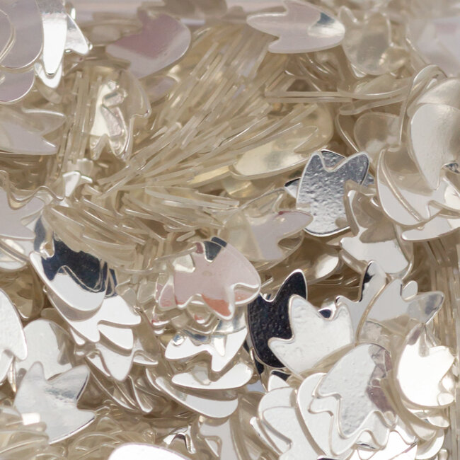 The Studio - Art Pack #091 - Assorted Silver Confetti - 024 - 12 pcs