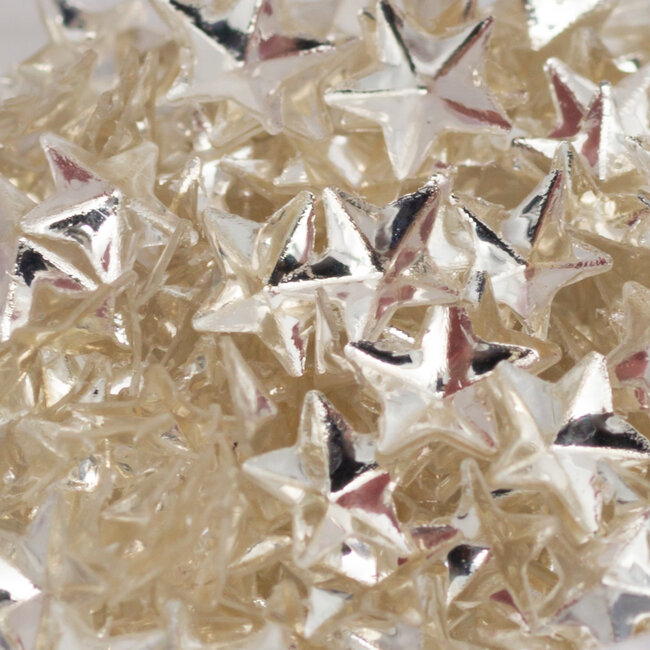 The Studio - Art Pack #091 - Assorted Silver Confetti - 024 - 12 pcs