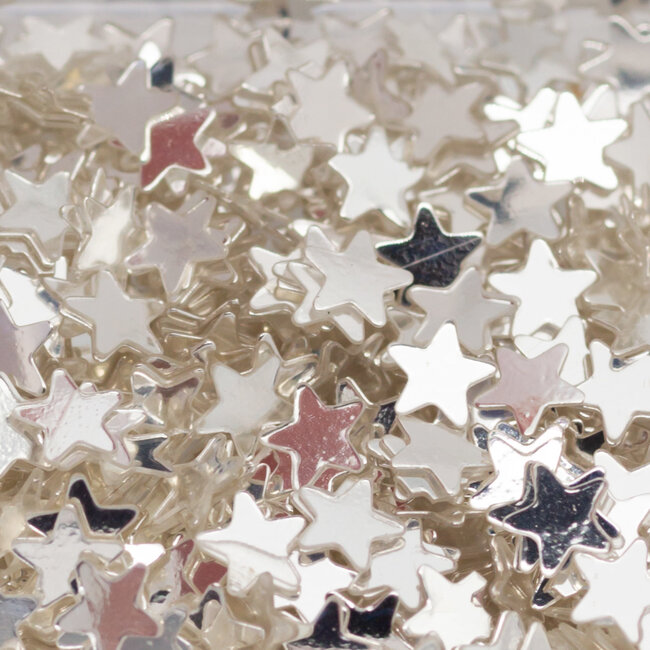 The Studio - Art Pack #091 - Assorted Silver Confetti - 024 - 12 pcs