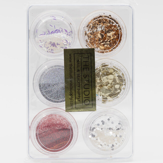 The Studio The Studio - Art Pack #114_232 - Assorted Nail Art - 6 pcs