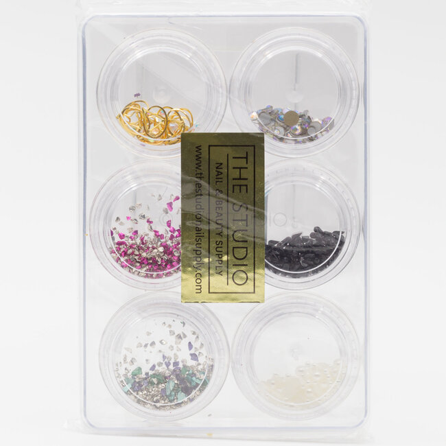 The Studio - Art Pack #115_231 - Assorted Nail Art - 6 pcs