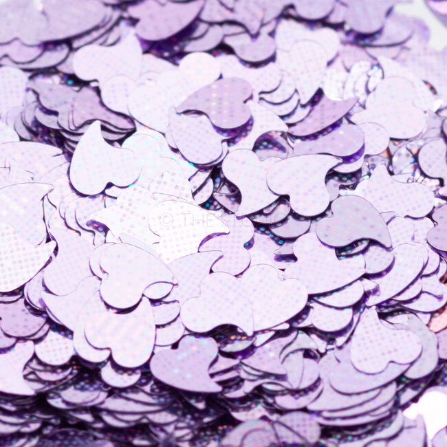 The Studio - Art Pack #124 - Assorted Heart Confetti - 6 pcs