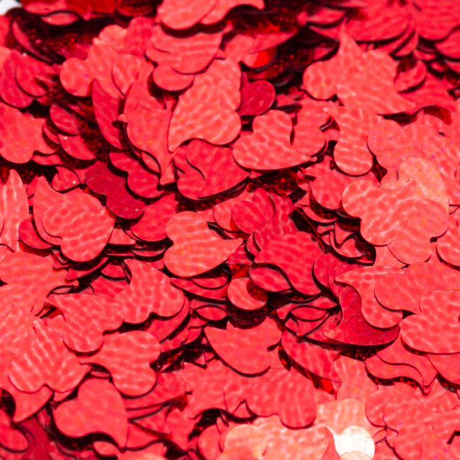 The Studio - Art Pack #124 - Assorted Heart Confetti - 6 pcs