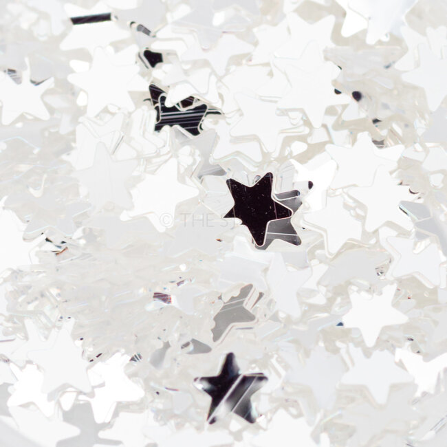 The Studio - Art Pack #112_230 - Assorted Silver Confetti - 6 pcs