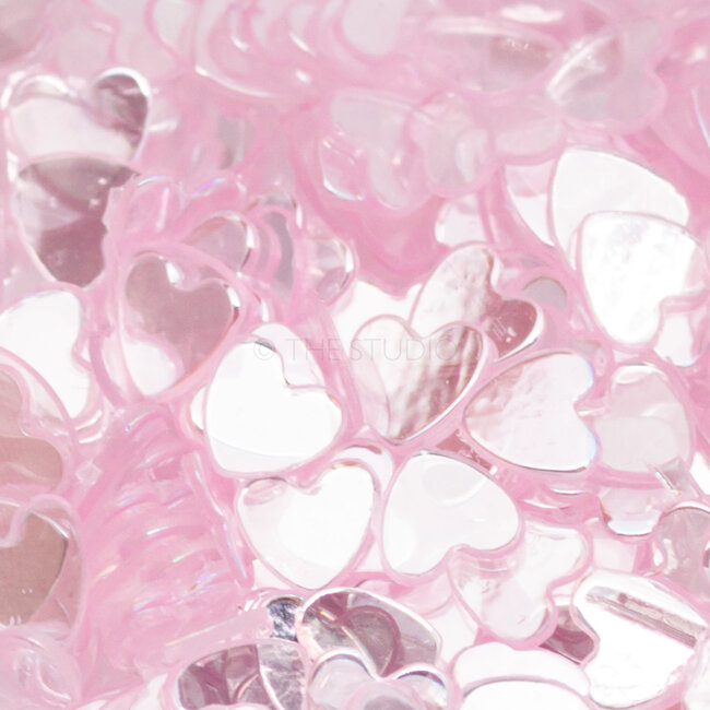 The Studio - Art Pack #159 - Assorted Pink Confetti - 12 pcs