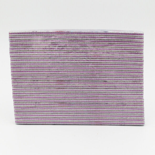 The Studio - Files - Oval - 80/100 - Zebra/ Black - Butterfly - 25 Count