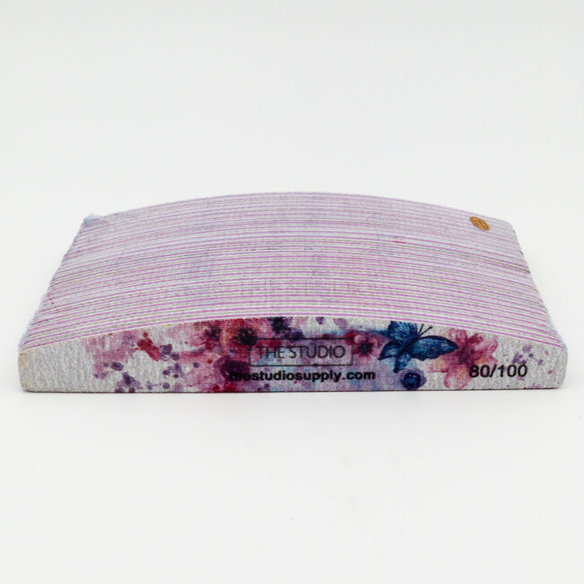 The Studio - Files - Oval - 80/100 - Zebra/ Black - Butterfly - 25 Count