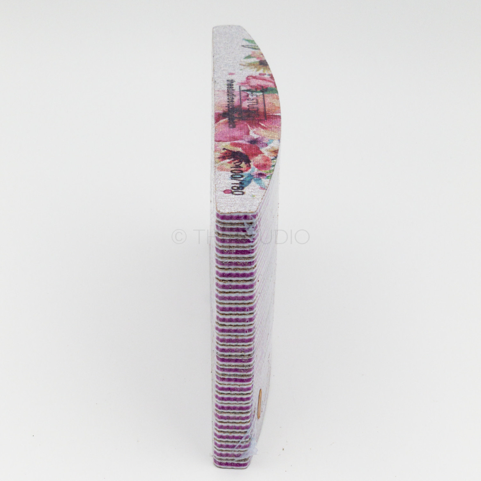 The Studio The Studio - Files - Oval - 100/180 - Zebra/ Pink - Floral - 25 Count