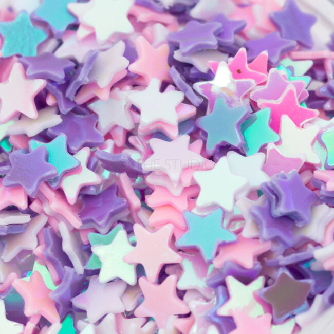 The Studio - Art Pack #240 - Assorted Purple Confetti - 12 pcs