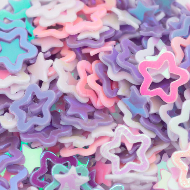 The Studio - Art Pack #240 - Assorted Purple Confetti - 12 pcs