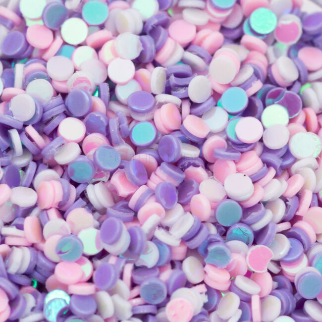 The Studio - Art Pack #240 - Assorted Purple Confetti - 12 pcs