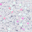 The Studio - Art Pack #263 - Assorted White Iridescent Confetti - 12 pcs