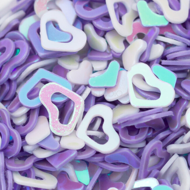 The Studio - Art Pack #239 - Assorted Purple Nail Art - 12 pcs