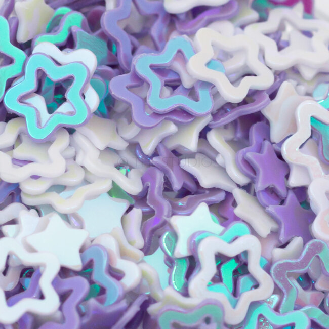 The Studio - Art Pack #239 - Assorted Purple Nail Art - 12 pcs